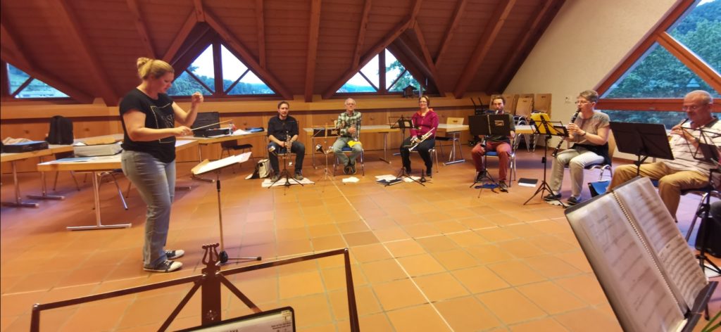 Erste Probe in Lausen